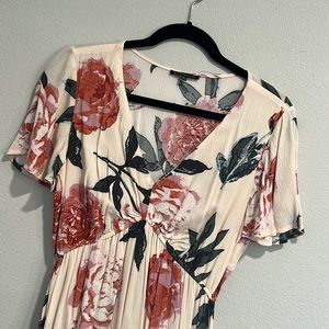 Staccato Floral Maxi Dress